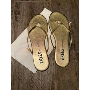 Tkees gold sandals